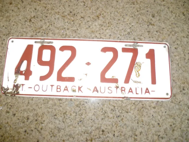 Australien Nummernschild Auto Kennzeichen