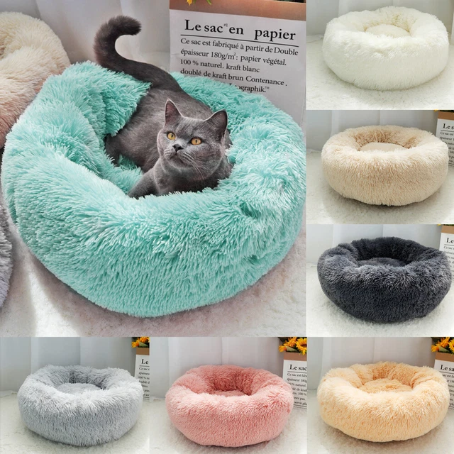 Lit pour Chien chat en peluche doux Tapis Panier Corbeille Couchage Panier XS-XL