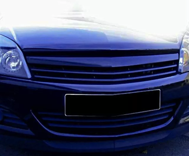 FOR OPEL VAUXHALL Astra H MK5 5 Debadged Badgeless Front-Grill 5D OPC  Hatchback £39.95 - PicClick UK