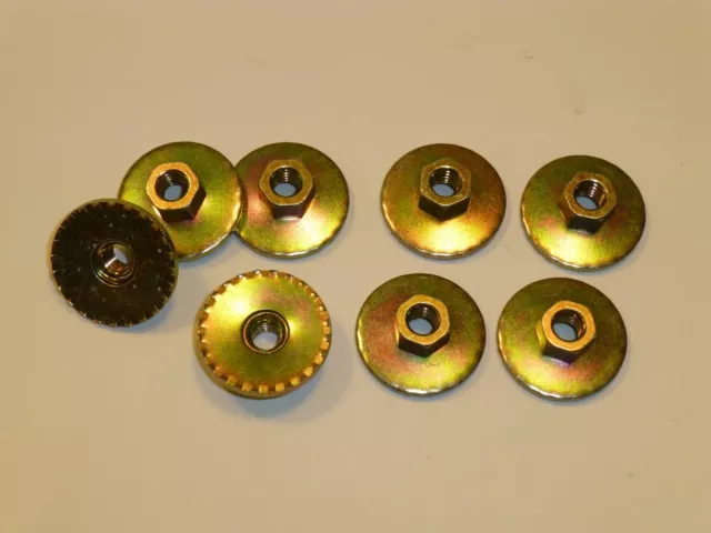 NOS Mopar Bucket Seat Mounting Nuts A-Body Dodge Plymouth Duster Dart Cuda GTS