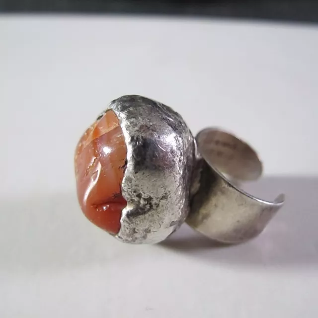 Erik Dennung B+D  Buch Deichmann Denmark Modernist Mid Century vintage Ring