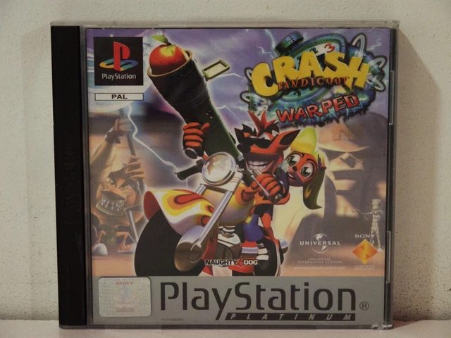 Crash Bandicoot 3 Warped - Sony PlayStation 1 PS1 - CD Seul - Testé