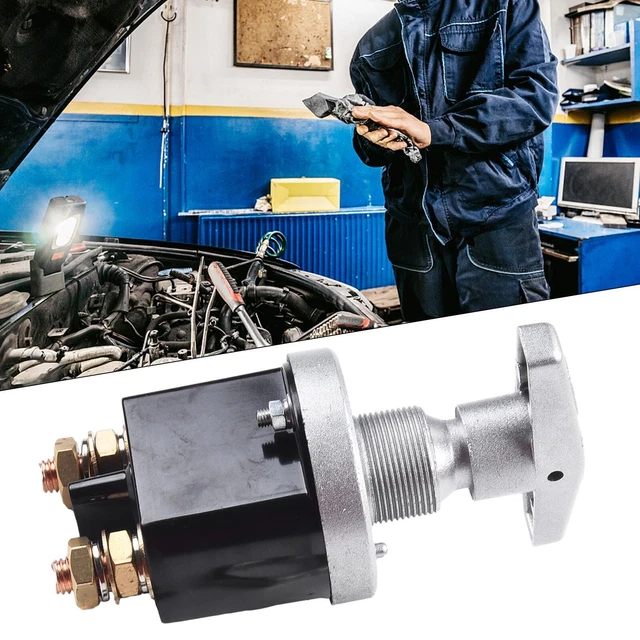 HEAVY DUTY BATTERY Kill Switch Isolator for Marine Boat RV Winch Power