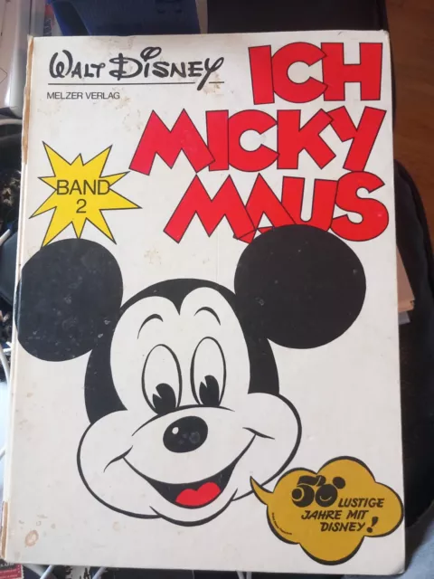 WALT DISNEY`S ICH MICKY MAUS Band 2 , Hardcover von 1973 melzer verlag