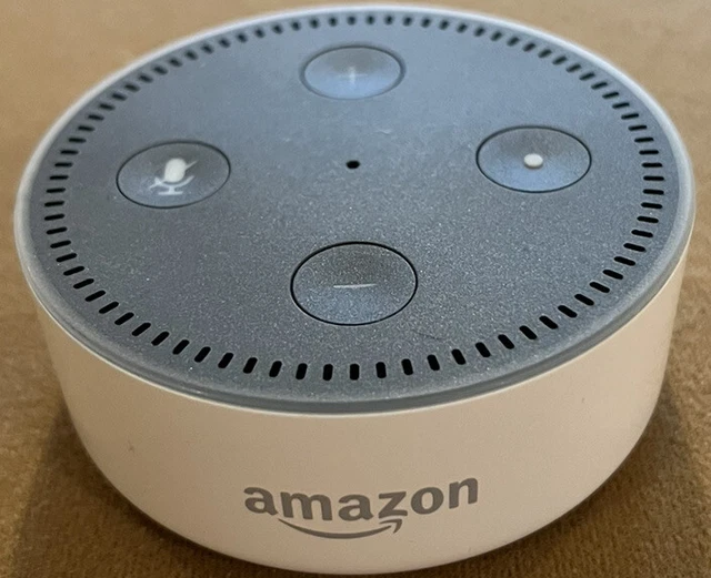 Amazon Echo Dot (2nd Generation) Smart Assistant - White - With Charger
