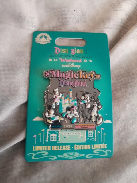 NEW 2024 DISNEYLAND Run Disney Parks Half Marathon Weekend Magic Key