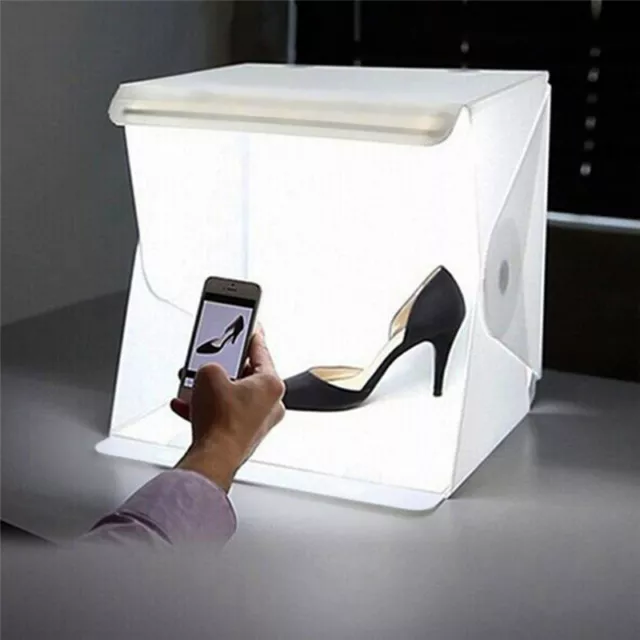Photo Photography Studio Lighting Portable LED Light Room Tent Kit Box H $r