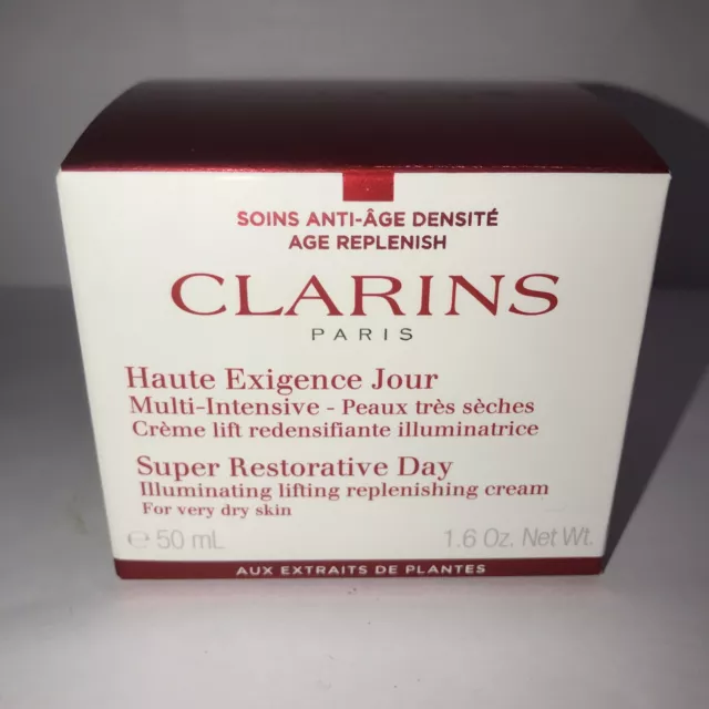 Clarins - Haute Exigence Jour Anti-Aging Tagescreme - very dry skin - 50 ml. OVP