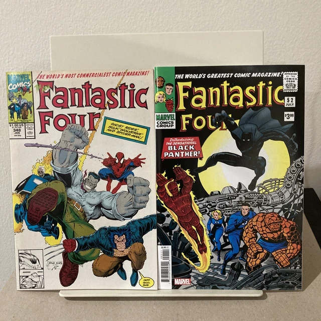 Fantastic Four #348 (1991) KEY 1st Cover App Of The New Fantastic Four!