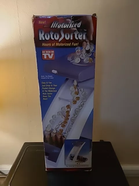 VTG  Money Wrapper Motorized Coin Bank  Made in USA 1994 AS SEEN ON TV