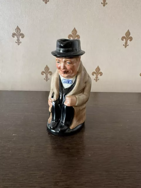 Royal Doulton WINSTON CHURCHILL Toby Jug # 8360