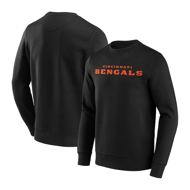 Cincinnati Bengals NFL Sweatshirt (Size XL) Men's Wordmark Sweat - New