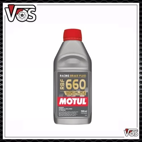 Motul RBF 660 Olio Liquido freni Racing DOT4 500ml Synt 100% Brake Fluid moto