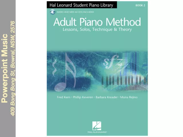 Hal Leonard Adult Piano Method BK 2 + Online Audio