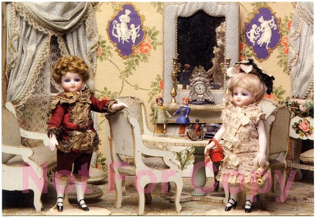 Poupée française avec tête en biscuit bouche... - Lot 584 - Rossini