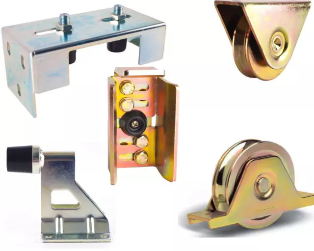 Sliding Gate Accessories, wheels, keeps, guides and stops, quality fittings.