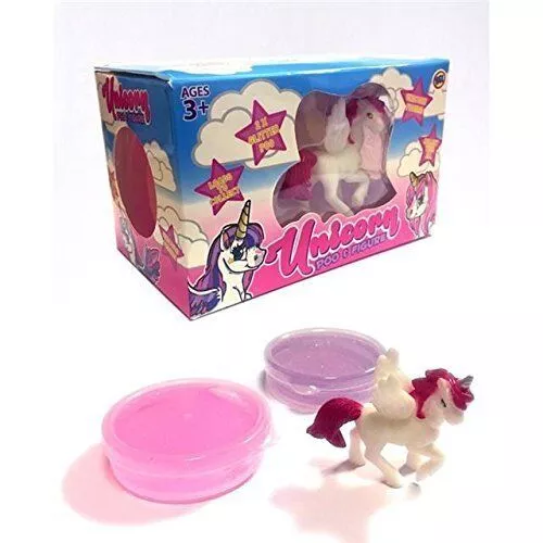 Unicorn Poo With Unicorn Figure - Sv14117  Glitter Putty Slime Magical Poop Toy