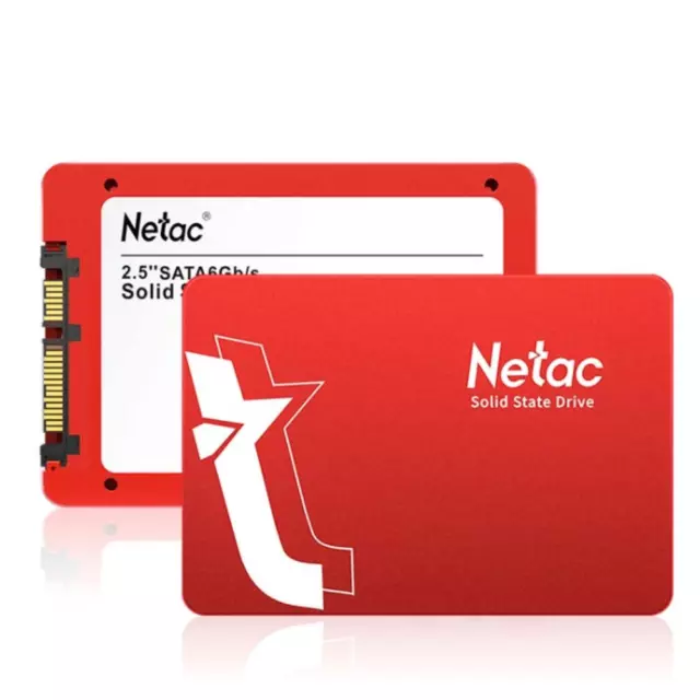 Netac 1TB 512GB 256GB 120GB Interne Festplatte SSD 2,5'' SATAIII 6Gb/s PC/Laptop