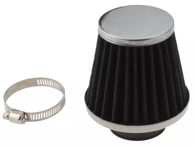 Tuning Sport Luftfilter 35 mm Gerader Anschluss Rund für Roller Moped Mokick