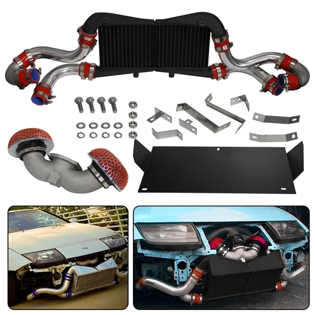 TWIN TURBO FRONT Intercooler Kit for Nissan Fairlady 300ZX Z32 VG30DETT