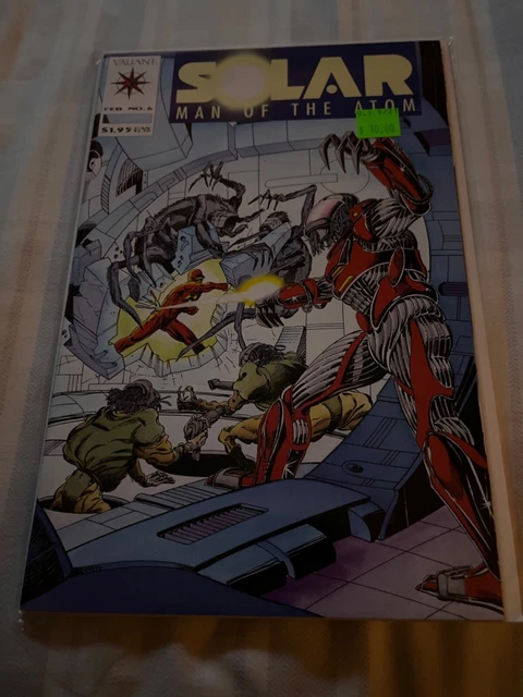 Solar Man Of The Atom #6 - 9.4 Near Mint (Valiant)