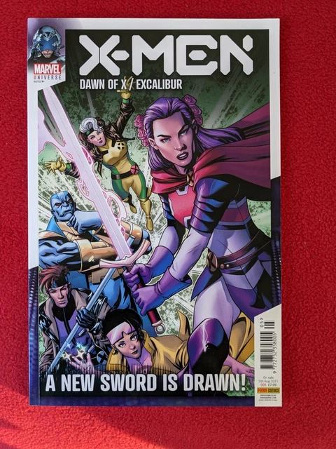 Marvel Universe X Men Dawn Of X Excalibur issue 5 graphic novel Panini Comics