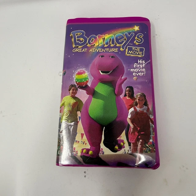 BARNEY'S GREAT ADVENTURE The Movie VHS Tape Childrens Kids Family £4.77