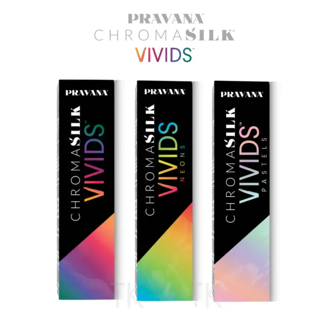 Pravana ChromaSilk Vivids 90ml 3oz Hair Colors NEW! (Choose Yours)