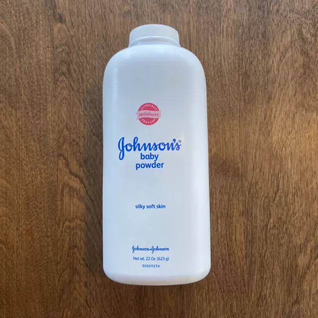 Johnson's Talc Baby Powder Original White Label Silky Soft Skin 22 oz. NEW