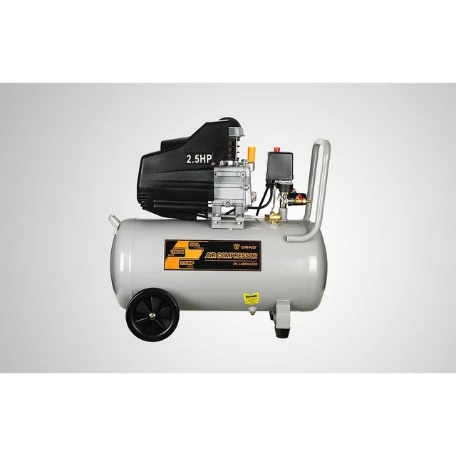 Compresseur D'air Comprime 8 Bars 2.5Cv 1.8 Kw, Cuve 50 L