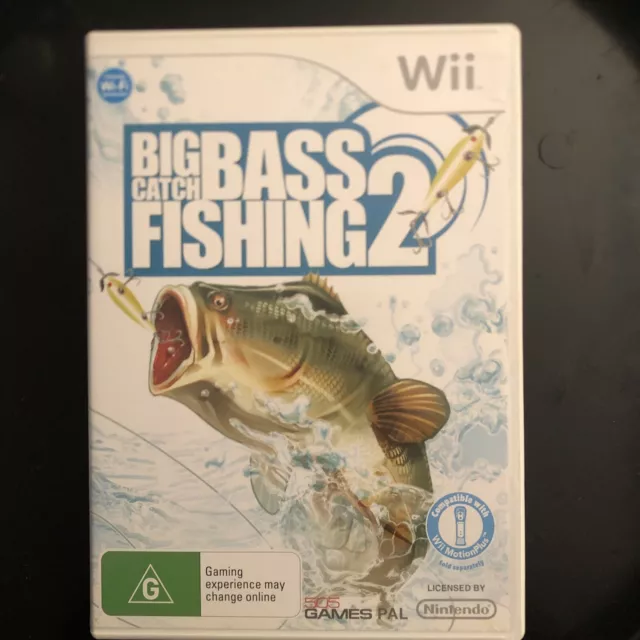 BIG CATCH BASS Fishing 2 Nintendo Wii game PAL - Complete with Manual  $5.00 - PicClick AU