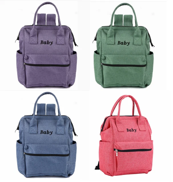Multifunctional Mummy Baby Diaper Nappy Changing Bags Backpack Handbag 048