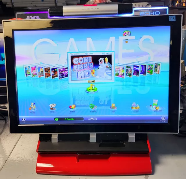 JVL ECHO iTouch HD3 Touchscreen Multi Arcade Video Game Machine - Megatouch (J3)