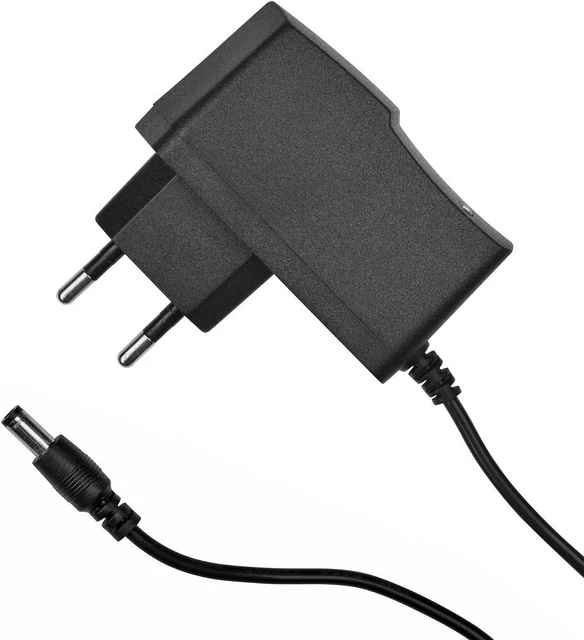 Alimentatore Switching 12v Alimentatore 12V 1A Per Videosorveglianza E LED - Switching, Con Cavo 1m, Jack 5.5x2.1mm, Protezioni Integrate Alimentatore Led Switching - Foto 2