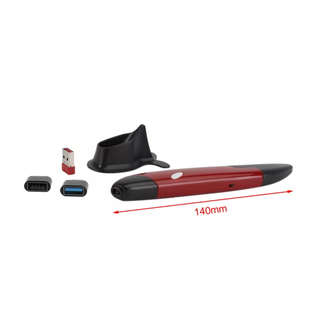 2.4G USB Portable Handheld Optical Trackball Pen Souris sans fil Adjustable DPI 3