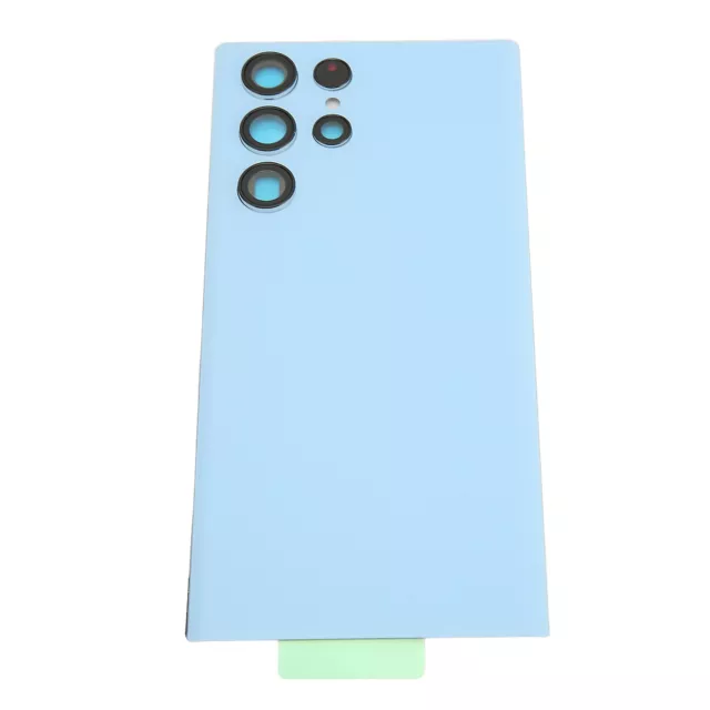 (Blue) Scratch Resistant Glass Back Glass Phone Back Complete Repair Kit