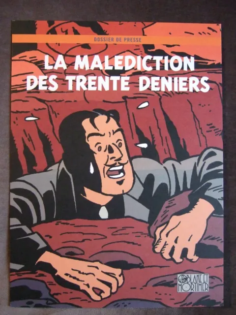 Blake et Mortimer - Antoine Aubin - Dossier de Presse - La Malédiction - 2010