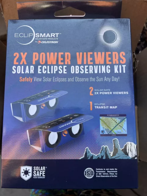 Celestron- Eclipsmart 2x Power Viewers Pack Of 2