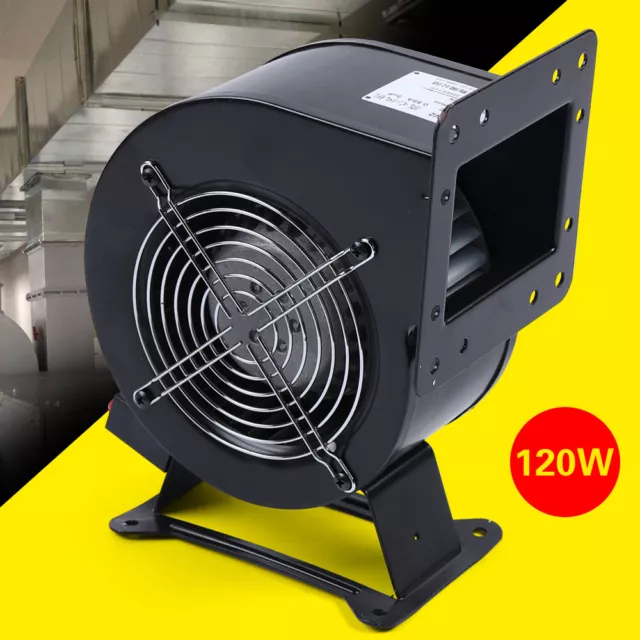 196CFM High Air Pressure Furnace Blower Fan Assemblied 2600RPM 120V 120W USA