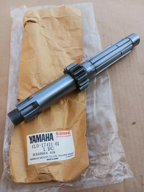 Yamaha 4LO-17411-01 RD250LC RD350LC 1980-83 Gearbox Main Shaft, Clutch Shaft OEM
