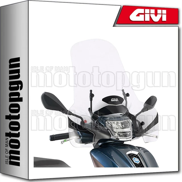 Cúpula Givi 357A Para Piaggio Beverly 125-350 | 2010-2020 - Made In Italy