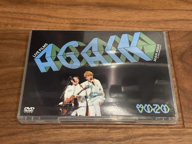YUZU LIVE FILMS Again DVD Japan Z5 Used Concert Music Album