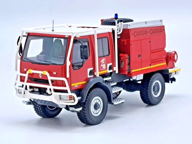 ELIGOR 113940 Scale 1/43 | SCANIA MAGIRUS LADDER SCALA TRUCK AVEC GRAND