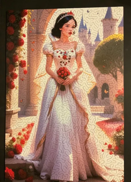 300 shaped Piece wooden jigsaw puzzle Snow White By Gemturt Puzzles