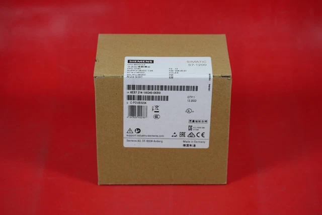 Siemens 6ES7214-1AG40-0XB0 / 6ES7 214-1AG40-0XB0 Simatic S7-1200 CPU NEU!!!