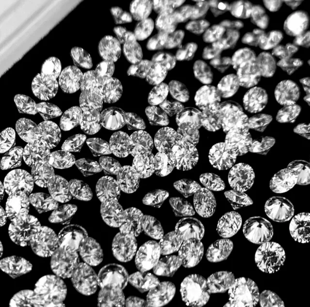 Lote CVD suelto de 420 piezas de diamante cultivado en laboratorio de 0,8...