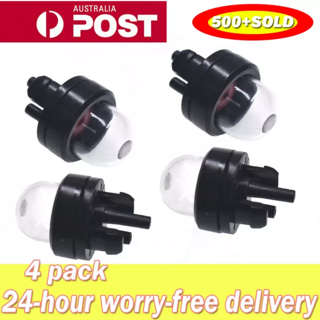 4*Petrol Snap In Primer Fuel Bulb Pump Fit Stihl Ryobi WALBRO HUSQVARNA chainsaw