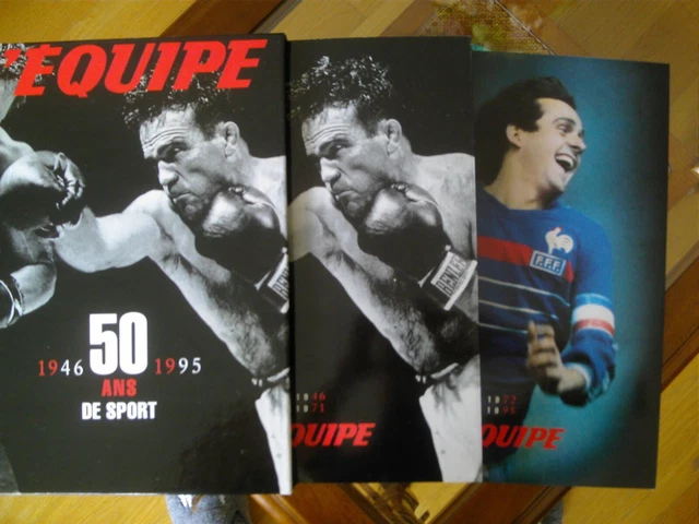 L'EQUIPE, 50 ANS De Sport. 1946 - 1995. EN 2 TOMES - PARINETE Robert
