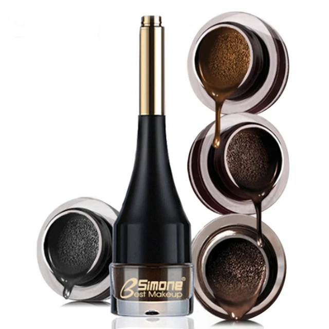 Maquillaje persistente cosméticos impermeable cojín de aire potenciador cejas crema
