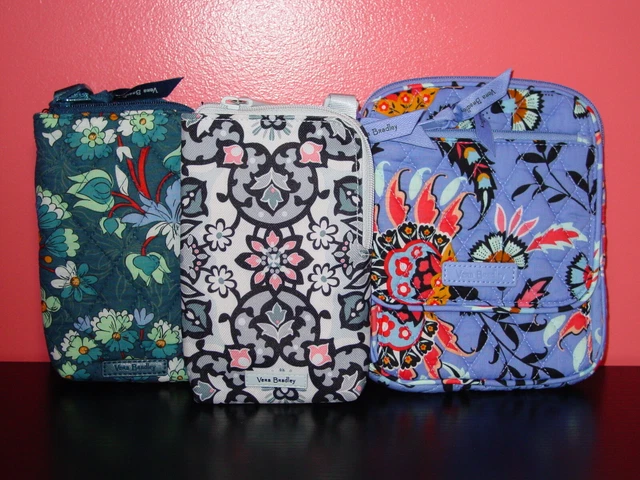 Vera Bradley Crossbody Rfid Mini Cellphone,Mini Hipster,Lighten Up Mini *Choose*